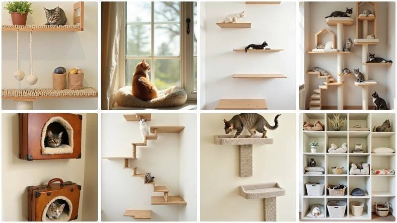 Transform Your Walls: Creative Cat Shelf Ideas for Every Style